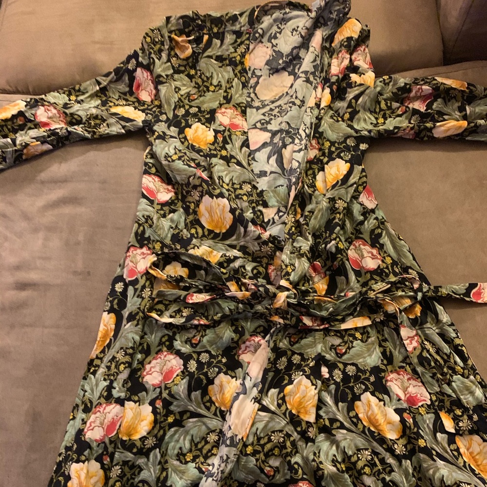 Urban Outfitters Ecote Floral Wrap Dress